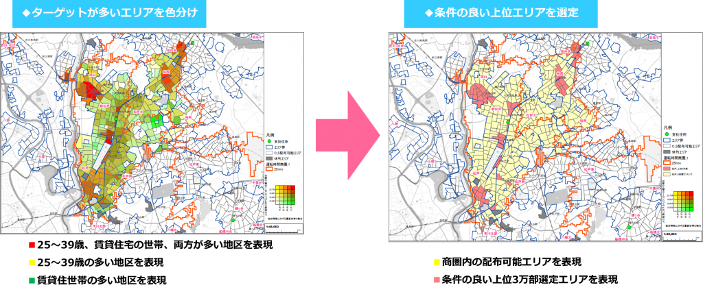 松戸市周辺エリア ターゲット選定