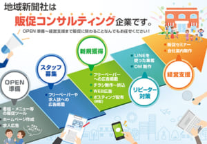 地域新聞社は販促コンサルティング企業です